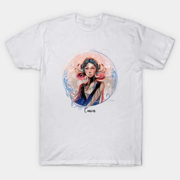 Cancer #2 T-Shirt by Delara